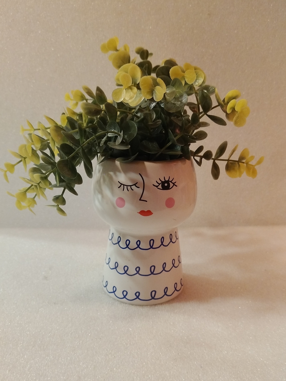 Ceramic Face Planter